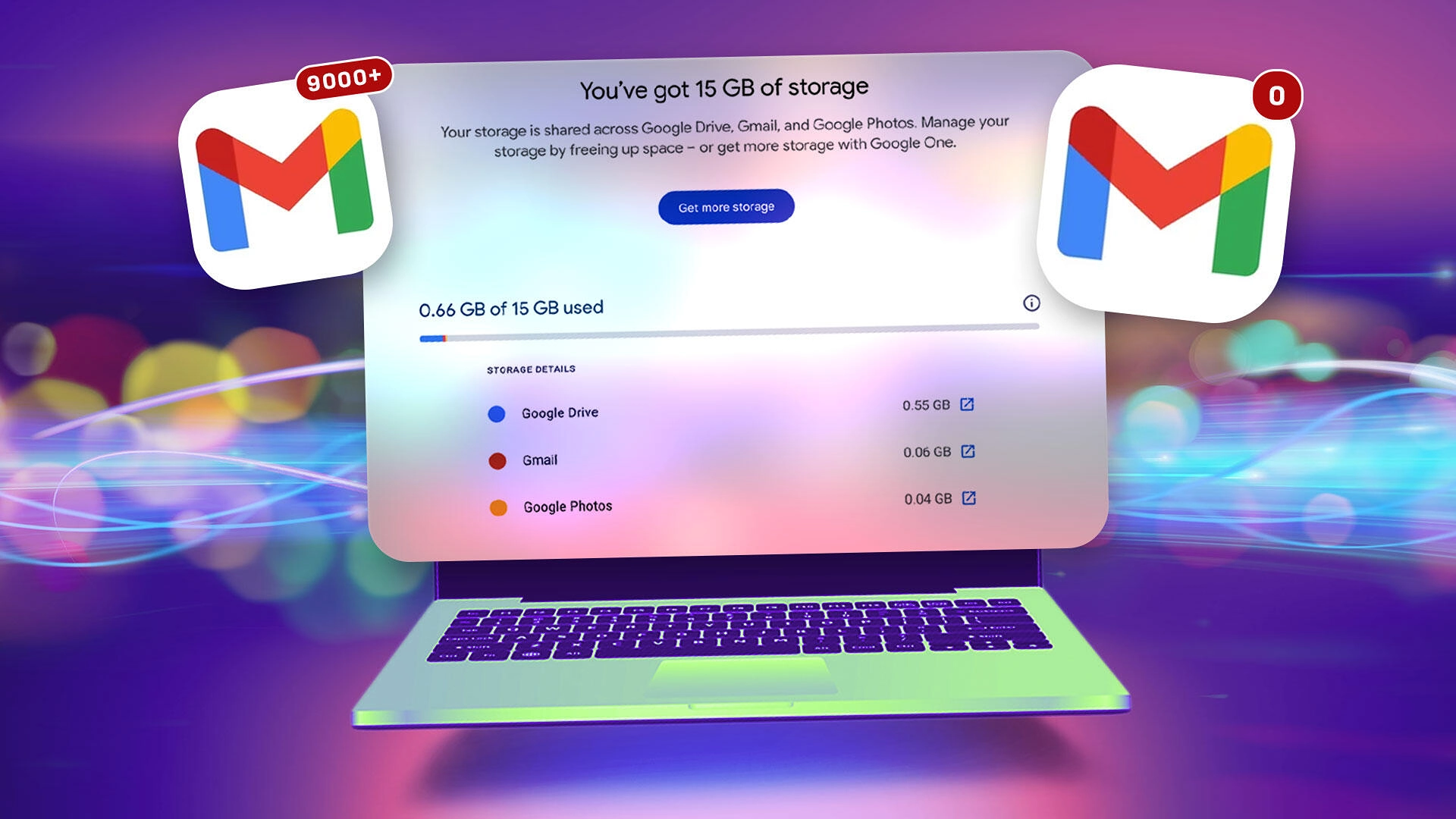 Hết Dung Lượng Gmail? Mẹo Này Giúp Bạn Có Thêm 15GB Miễn Phí