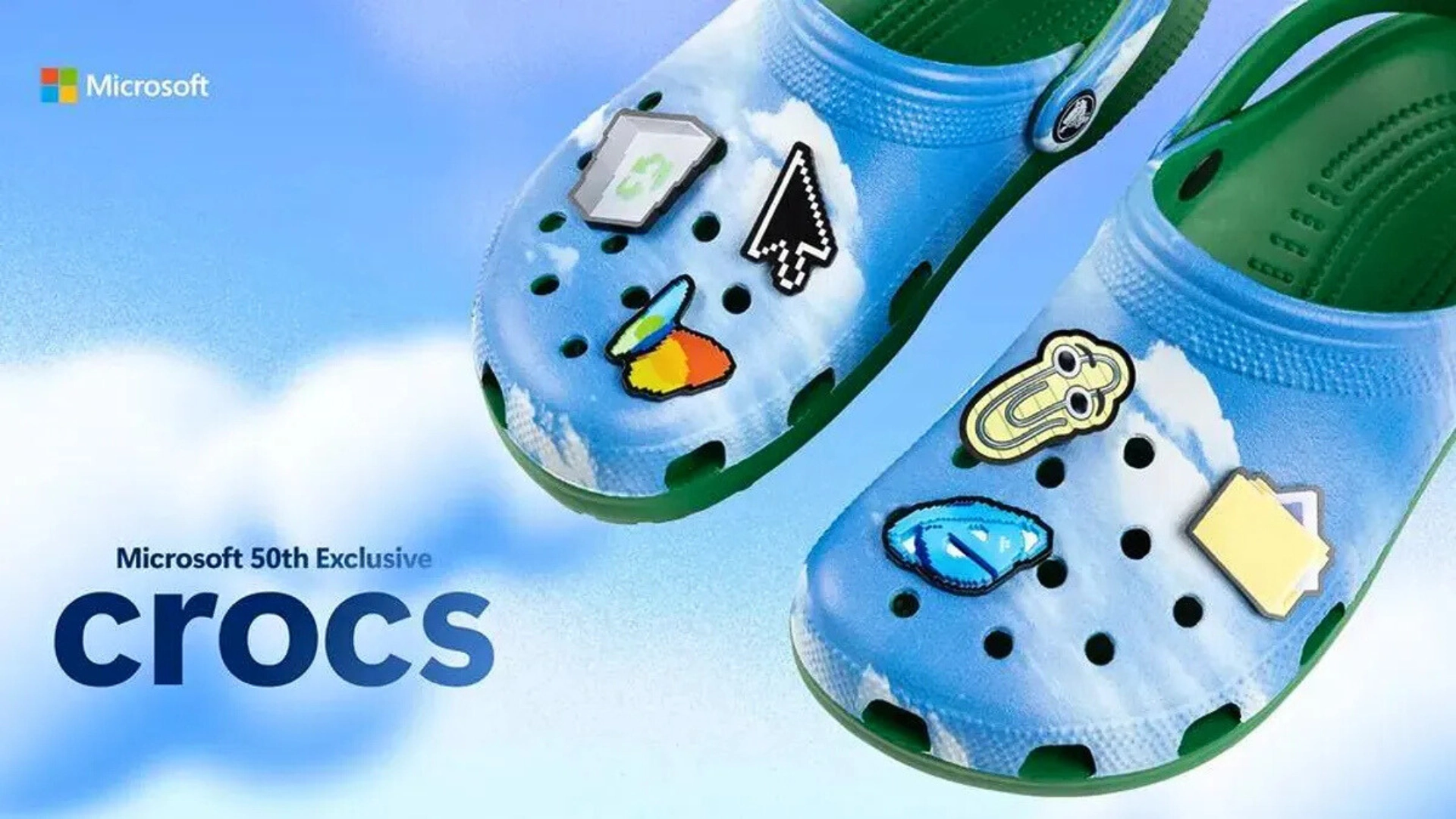 Microsoft Bán Crocs Phiên Bản Giới Hạn Với Hình Nền Windows XP Kinh Điển