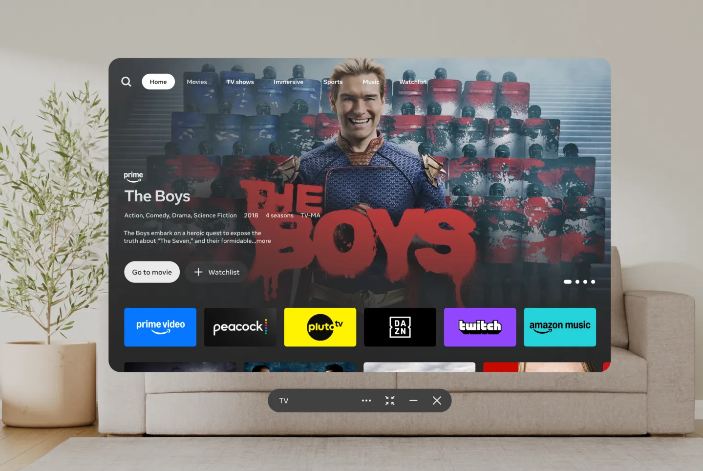 Horizon TV: Meta Đưa Trải Nghiệm Smart TV Vào Kính Thực Tế Ảo