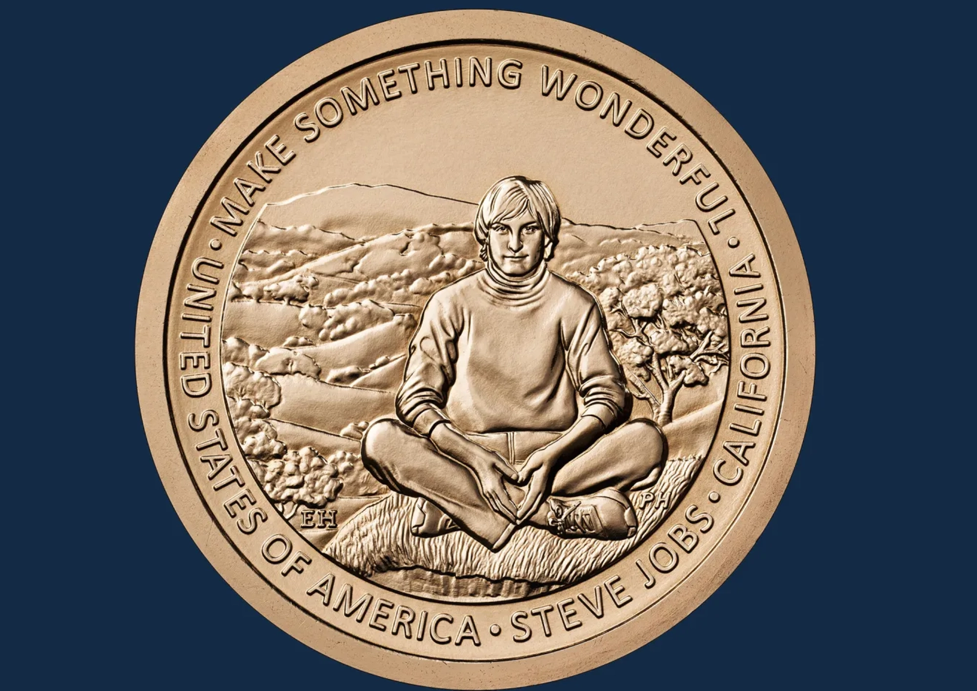 Steve Jobs Được Khắc Trên Đồng Xu 1 Đô La: Biểu Tượng Đổi Mới California